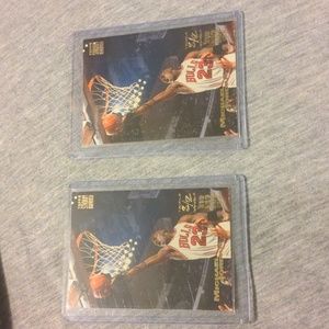 Michael Jordan 93-94 Topps stadium club card 1 2pack